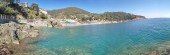 Panoramica spiaggia Bonassola