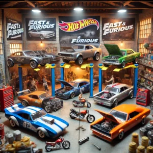 Garage Hot Wheels Fast&Furious by ChatGPT